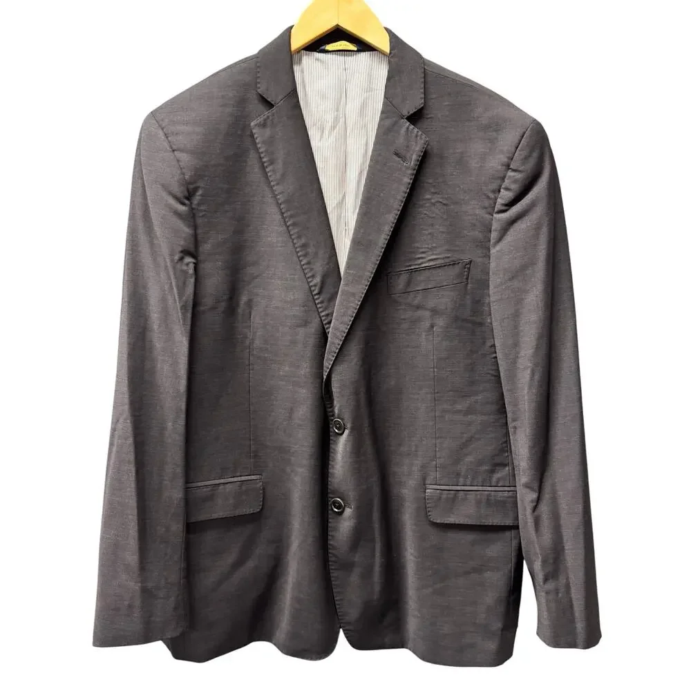 Brooks Brothers Blazer Mens 46 R Black‎ Explorer Regent Fit Coastal Wool